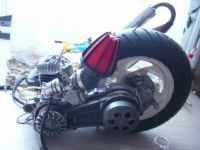 Лот: 3328990. Фото: 3. Двигатель Honda Lead. Авто, мото, водный транспорт