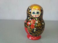 Лот: 15881044. Фото: 5. Матрешка ХОХЛоМА цветная роспись...