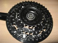 Лот: 2767152. Фото: 2. Система с шатунами Shimano Dual... Велоспорт