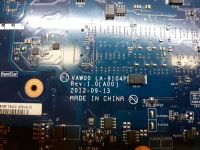 Лот: 15022430. Фото: 3. Материнская плата VAW00 LA-9104P... Компьютеры, оргтехника, канцтовары