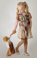 Лот: 6221943. Фото: 2. AnyKids Блуза «Английский сад... Одежда и аксессуары