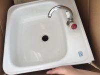 Лот: 10490340. Фото: 2. Раковина стандартная с простым... Сантехника, водопровод