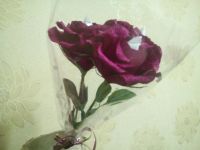 Лот: 8713544. Фото: 2. букет из роз с рафаэлло, 3 цветка. Цветы, букеты