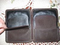 Лот: 8536335. Фото: 4. Портсигар для сигар кожа металл... Красноярск