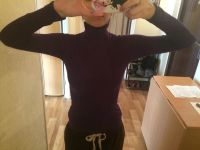 Лот: 5064427. Фото: 2. Водолазка темнофиолетовая. Женская одежда