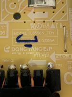 Лот: 19085536. Фото: 3. Power Board BN44-01055a_l65s6n... Бытовая техника