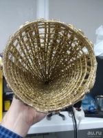 Лот: 12787899. Фото: 3. Украшение новогоднее, плетеная... Сувениры, подарки
