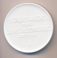 Лот: 14751678. Фото: 2. Германия ГДР Медаль Кведлинбург... Значки, медали, жетоны