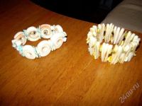 Лот: 492144. Фото: 2. Браслеты из ракушек с южно-китайского... Ювелирные изделия, бижутерия, часы