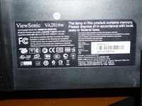 Лот: 18628242. Фото: 2. Монитор Viewsonic VA2016W. Мониторы, проекторы