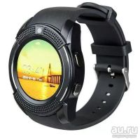 Лот: 16741049. Фото: 3. Умные часы Smart watch V8 чёрные... Красноярск