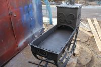 Лот: 7267846. Фото: 7. Мангал с элементами ковки, разборный