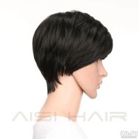 Лот: 9975485. Фото: 3. Парик короткая стрижка, черный. Красноярск