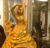 Лот: 7969567. Фото: 3. Каминные часы "Ampir" 1835-45... Коллекционирование, моделизм