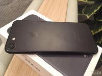 Лот: 13568633. Фото: 2. iPhone 7 black. Смартфоны, связь, навигация
