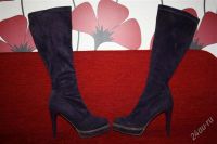 Лот: 2100720. Фото: 2. Сапоги на каблуке. Женская обувь