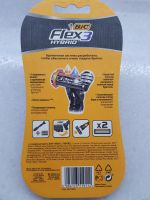 Лот: 11772679. Фото: 2. Бритвенный станок Bic Flex 3 Hybrid... Мелкая бытовая техника