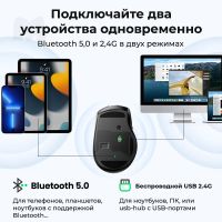 Лот: 25026683. Фото: 4. Мышь UGREEN MU006 Ergonomic Wireless... Красноярск