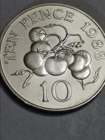 Лот: 24672775. Фото: 3. 10 пенсов 1988 г. Гернси. Томаты... Коллекционирование, моделизм