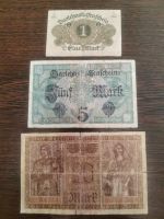 Лот: 15990313. Фото: 2. Германия 1, 5, 20 марок 1917-1920... Банкноты
