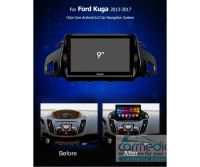 Лот: 16683039. Фото: 3. Штатная магнитола для Ford Kuga... Авто, мото, водный транспорт