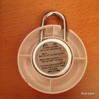 Лот: 15750843. Фото: 4. Замок навесной кодовый круглый... Красноярск