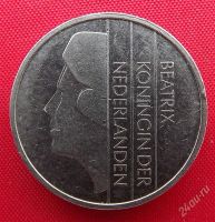Лот: 2579092. Фото: 2. (№2255-4/LF) 1 гульден 1992 (Нидерланды... Монеты