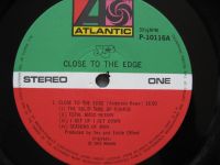 Лот: 6783518. Фото: 3. Yes "Close to the Edge"1972 год... Красноярск