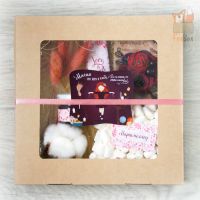 Лот: 11014748. Фото: 2. Подарочный набор с брошью ручной... 23 февраля и 8 марта