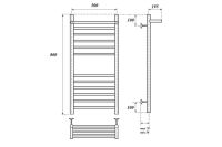 Лот: 23990924. Фото: 4. Полотенцесушитель электрический... Красноярск