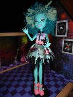 Лот: 10117070. Фото: 2. Кукла Monster High (Хани Свомп... Коллекционирование, моделизм