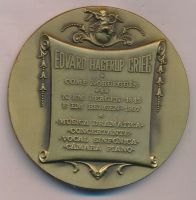 Лот: 16546442. Фото: 2. Португалия Медаль композитор Эдвард... Значки, медали, жетоны