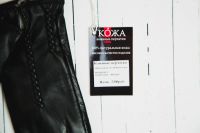 Лот: 6227628. Фото: 3. Женские кожаные перчатки из натуральной... Одежда, обувь, галантерея