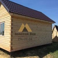 Лот: 15593975. Фото: 2. Баня под усадку 5х5 из обрезного... Срубы и конструкции