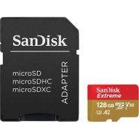 Лот: 21437794. Фото: 2. Карта памяти SanDisk 128GB Extreme... Носители информации