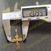 Лот: 23336911. Фото: 5. Крестик золотой-2.30 грамм православный...