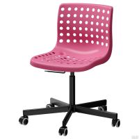 Лот: 13639516. Фото: 2. Рабочий стул, розовый, черный. Офисная мебель и домашние кабинеты