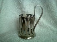 Лот: 3333820. Фото: 3. Подстаканник и пресс без стакана... Домашний быт