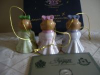 Лот: 8576731. Фото: 3. Елочные игрушки " Обезьянки",фарфор... Сувениры, подарки