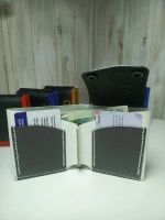 Лот: 25225373. Фото: 3. Кожаный кошелек. Одежда, обувь, галантерея