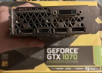Лот: 19391065. Фото: 2. Видеокарта GeForce GTX 1070 Founders... Комплектующие
