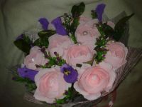 Лот: 9966624. Фото: 4. букет из конфет розы с рафаэлло... Красноярск