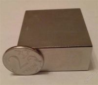 Лот: 2444212. Фото: 2. неодимовый магнит 40*40*20. Бизнес