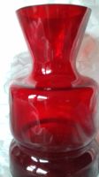Лот: 25882216. Фото: 3. Ваза для цветов красная. Дно массивное... Домашний быт