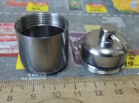 Лот: 18445495. Фото: 2. Алюминиевый брелок - капсула -... Сувениры