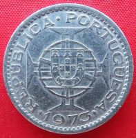 Лот: 4715106. Фото: 2. (№3600) 5 эскудо 1973 (Мозамбик... Монеты