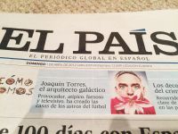 Лот: 3396352. Фото: 2. 2 газеты El Pais на испанском... Журналы, газеты, каталоги