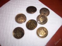 Лот: 1633984. Фото: 2. семь старинных пуговиц. Антиквариат