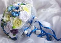 Лот: 2838988. Фото: 3. брошь-букет невесты (свадьба... Сувениры, подарки