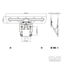 Лот: 12994761. Фото: 2. Кронштейн для QLED тв 49"-65... Аксессуары